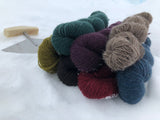 Pure 100% Qiviut Yarn - Lace - 1 oz - Midnight