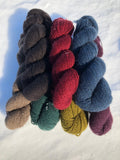 Pure 100% Qiviut Yarn - Lace - 1 oz - Plum