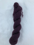 Pure 100% Qiviut Yarn - Lace - 1 oz - Plum