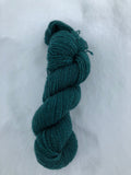 50% Qiviut:40% SFM:10% Silk - Lace - 1 oz - Blue-green