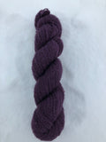 50% Qiviut:40% SFM:10%Silk - Lace - 1 oz - Plum