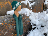 Qiviut Classic Scarf - Blue-green