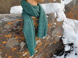 Qiviut Classic Scarf - Blue-green