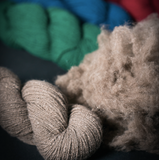 Qiviut Spinning Fibre - 100% - 1 oz - Natural Colour