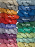30% Qiviut: 60% SFM: 10% Silk - #4 - 2 oz - Emerald