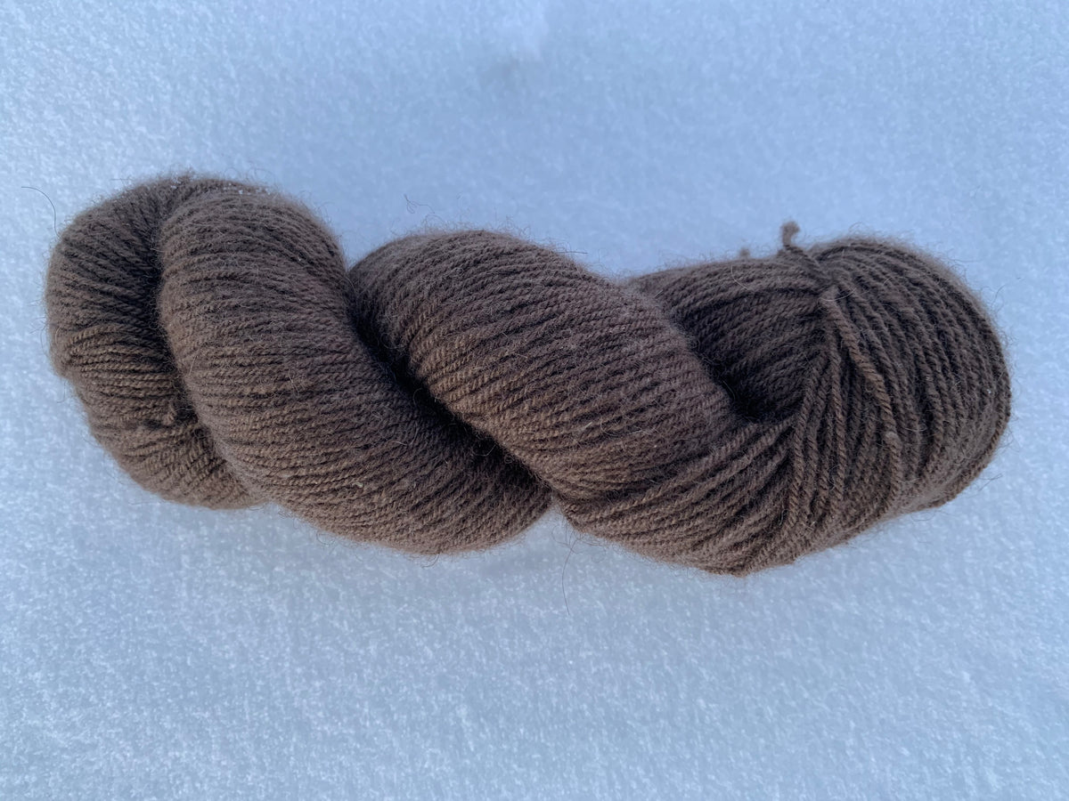 Pure 100 Qiviut Yarn 2 oz 3 ply Natural Nunavut Qiviut