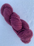 30% Qiviut: 60% SFM: 10% Silk - #4 - 2 oz - Berry