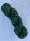 30% Qiviut: 60% SFM: 10% Silk - #4 - 2 oz - Evergreen