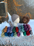 30% Arctic Fox blend- #4 or DK - 2 oz - Natural Colour