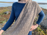 Qiviut Lace Scarf - Natural