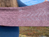 Qiviut Lace Scarf - Plum