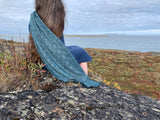 Qiviut Lace Scarf - Teal