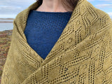 Qiviut Lace Scarf - Moss