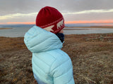 Nanuq Qiviut Toque - Ruby