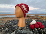 Nanuq Qiviut Toque - Ruby