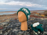 Nanuq Qiviut Toque - Blue-green