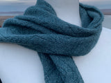 Qiviut Classic Scarf - Blue-green