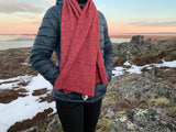 Qiviut Classic Scarf - Ruby