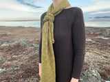 Qiviut Lace Scarf - Moss
