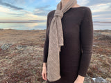 Qiviut Lace Scarf - Natural