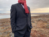 Qiviut Classic Scarf - Ruby