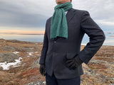 Qiviut Classic Scarf - Blue-green