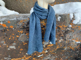 Qiviut Classic Scarf - Indigo