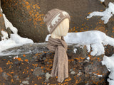 Qiviut Classic Scarf - Natural