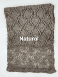 Qiviut Lace Knit Scarf