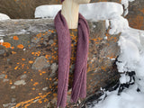 Qiviut Classic Scarf - Plum