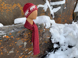 Qiviut Classic Scarf - Ruby