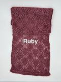 Qiviut Lace Knit Scarf