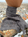 Qiviut Lace Knit Scarf