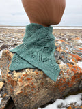 Qiviut Lace Knit Scarf