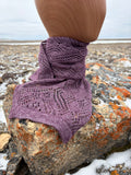 Qiviut Lace Knit Scarf