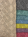 Qiviut Lace Knit Scarf