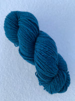 30% Qiviut: 60% SFM: 10% Silk - #4 - 2 oz - Blue