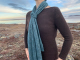 Qiviut Lace Scarf - Teal